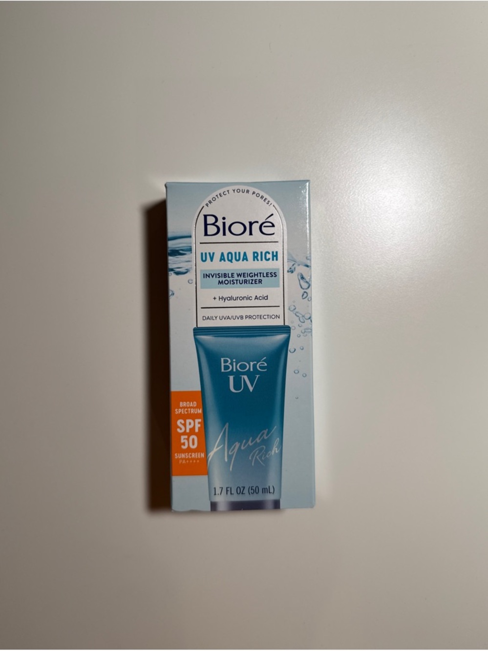 Bioré UV Aqua Rich SPF 50 Moisturizer with Sunscreen